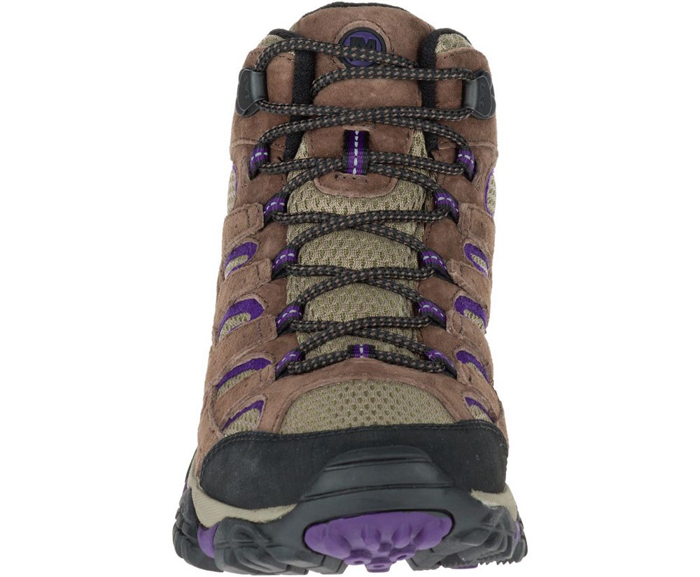 Botas Senhora - Merrell Moab 2 Mid Ventilator - Marrom - DLV916523